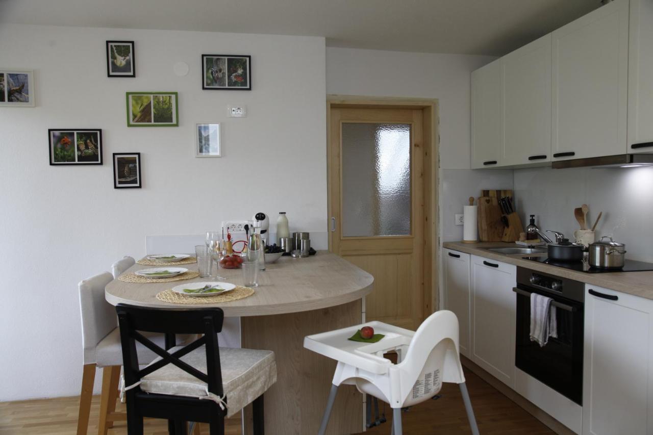 Family Apartment On Repecnik Farm In Gorje, Bled Zgornje Gorje Eksteriør bilde